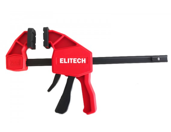 Струбцина Elitech 514104 быстрозажимная 24"/600, глубина 65мм, усилие 75кг 207228