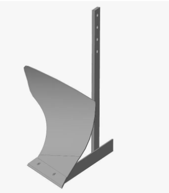 Плуг большой усилен., стойка 12*500мм, шир. захв. 250мм, без сцепки 01.04.31 ПМБК 12.500.220