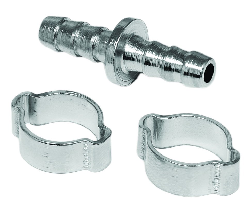 Переходник Elitech 0704.024000 елочка 6мм - елочка 6мм + кольцо 6х11мм - 2шт, блистер 189005