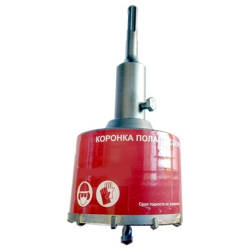 Коронка Elitech полая SDS+, 68мм, по бетону 1820.035700