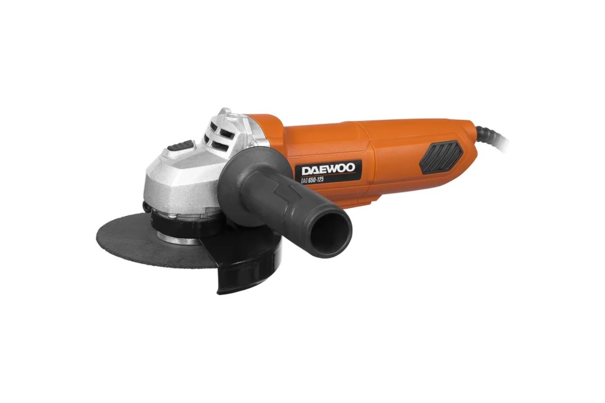 УШМ DAEWOO DAG 650-125 (650Вт, 125мм, 11000об/мин, 1,6кг)