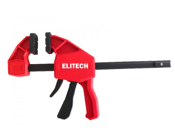 Струбцина Elitech 514101 быстрозажимная 6"/150, глубина 65мм, усилие 75кг 207225