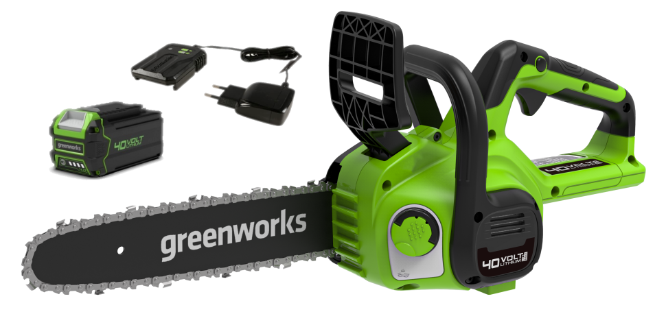 Пила цепная аккум. Greenworks G40CS30IIK4 2007807UB