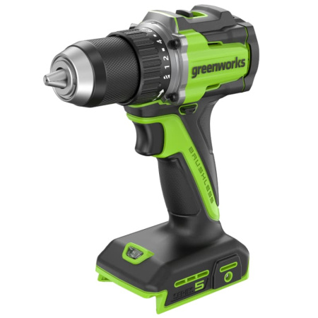 Дрель-шуруповерт аккум. Greenworks DD560 (24v.б/щет,30/60 Нм,13мм,Anti-kickback,2х2Ач,ЗУ).3708407CUC