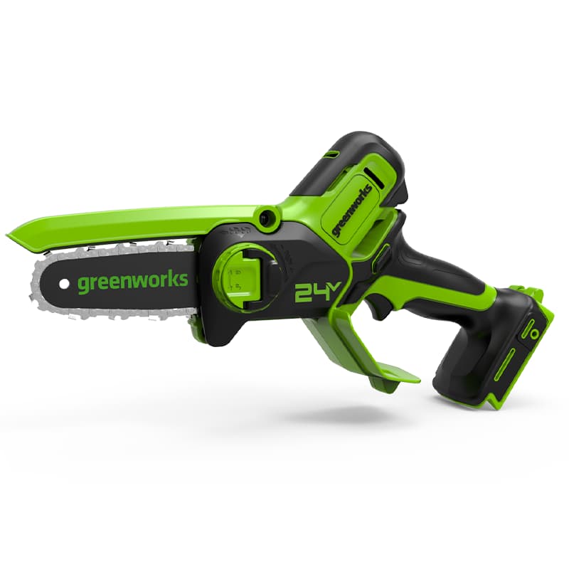 Пила цепная мини Greenworks G24MCS10k2 2008207UA