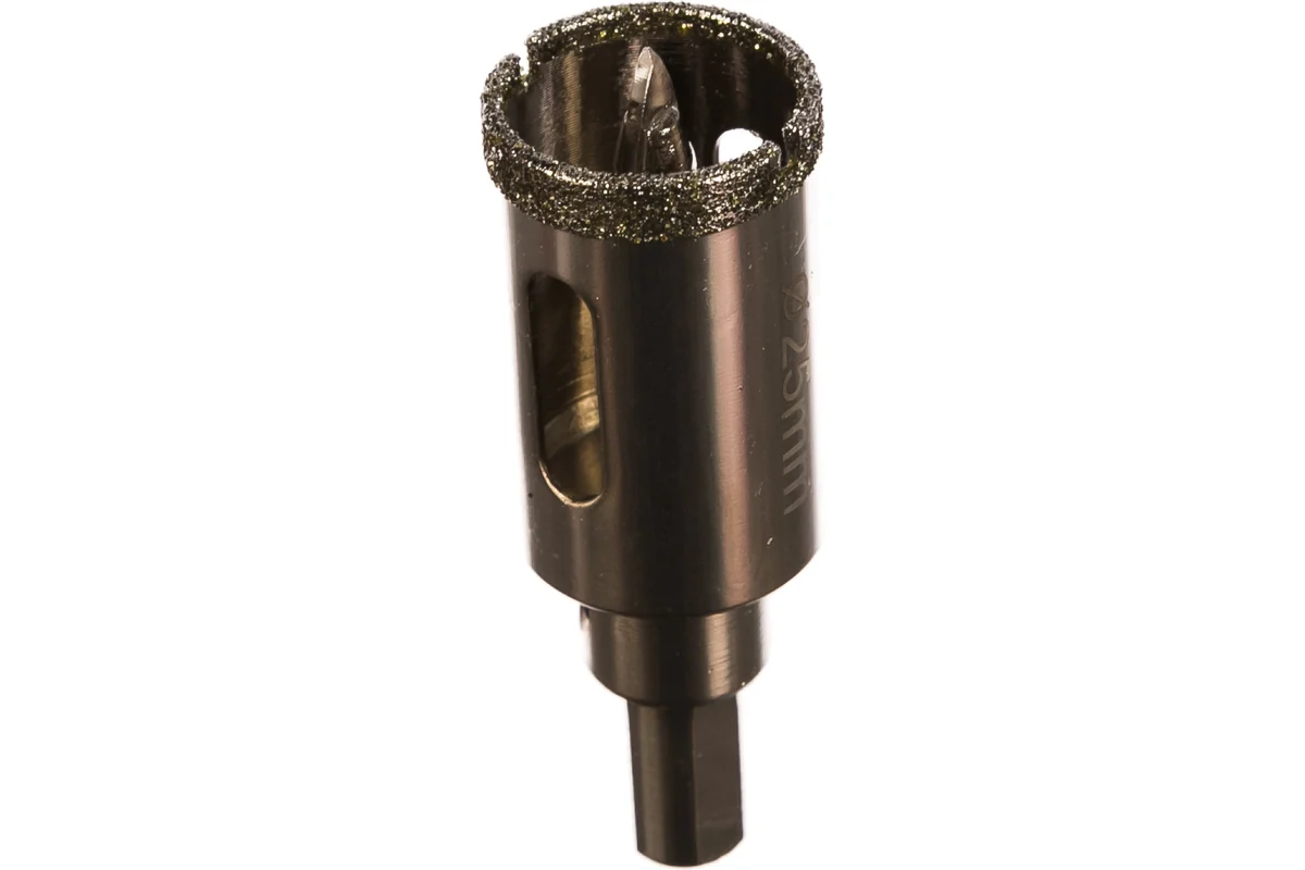 Коронка Elitech алмазная по керамограниту в сборе, 25мм 1820.081200