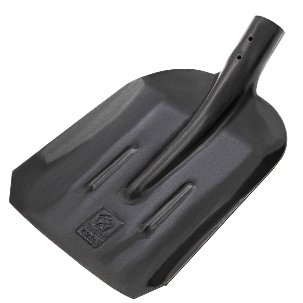 Лопата совковая 235*285мм Сибртех с ребром жесткости без черенком 61471