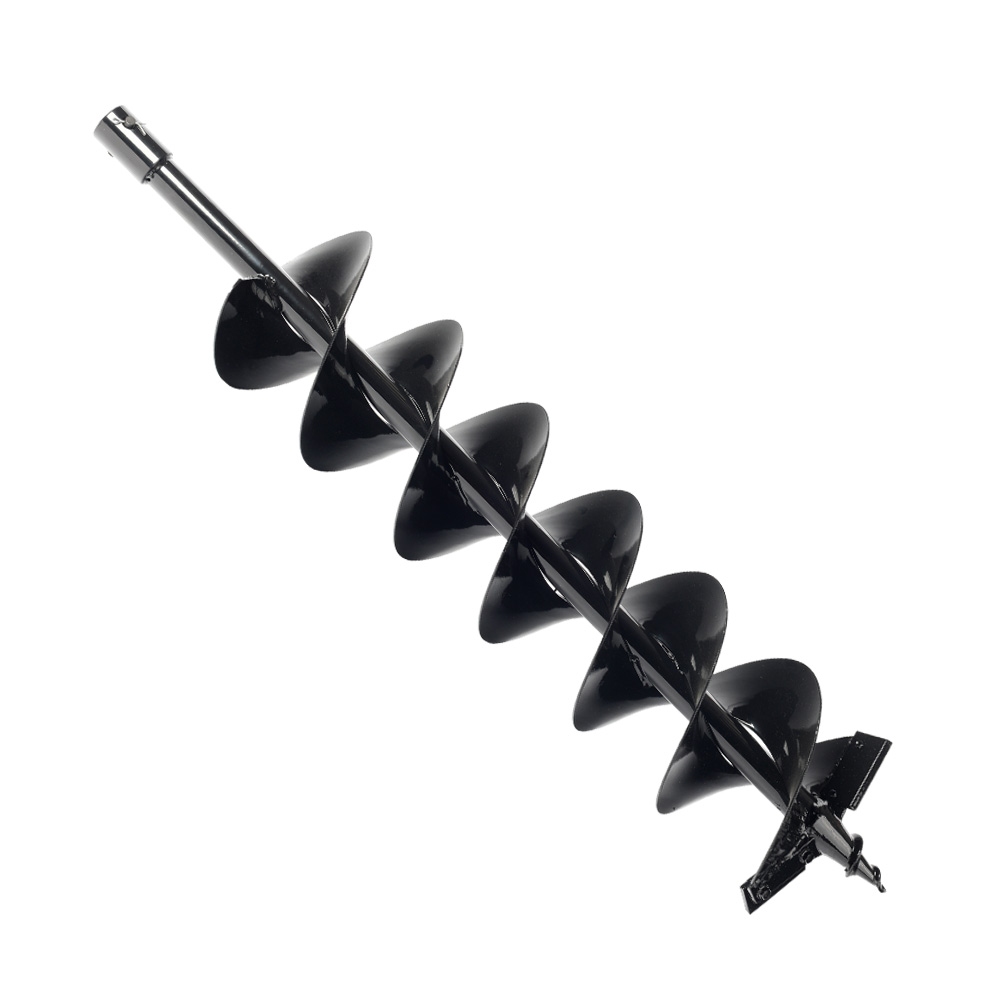 Шнек двухзаходный PATRIOT D 150B для грунта к бензобуру со сменными ножами,диаметр 150мм длина 800мм