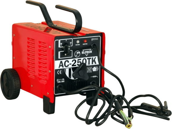 Сварочный трансформатор Elitech AС 250ТК+колеса