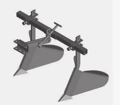 Окучник 2-х рядн. большой,на траверсе с регул. однорядн. окучн. (01.05.11) со сцепкой ОМБДРС 00.470.