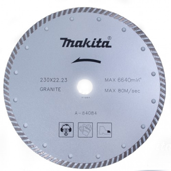 Диск алмазный Makita турбо 230*22,23 А-84084