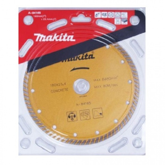 Диск алмазный Makita 180*22,23 бетон А-84165