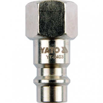 Переходник Yato 1/4 быстросъем "папа"-"мама" 2403-YT