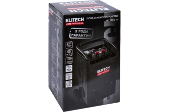 Устройство пуско-зарядн. Elitech EBC 600/540 (12/24В, 2/12кВт, 15/60А, 60-1000Ач, 540А, 26кг) 206815