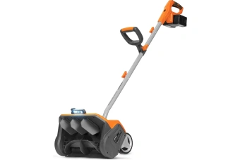 Снегоуборщик-лопата DAEWOO DAST 4242Li SET (21В+21В=42В, ФАРА, КОЛЕСА, 2АКБ*4Ач Li-Ion, ЗУ, 8,8кг) 