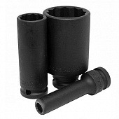 Головка ударная высокая 1/2" 12-ти гранная 36мм. Force 4488536-F