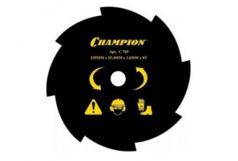 Нож СHAMPION для жесткой травы 8/230/25,4 С5108/С758