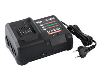 Пила цепная МИНИ аккум. Elitech HD CS 2008BLK(б/щет,20В,1х20В,Li-ion,шина20см,шаг1/4",паз1.1мм,ЗУ)