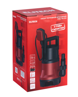 Насос Elitech НПД 750-35П
