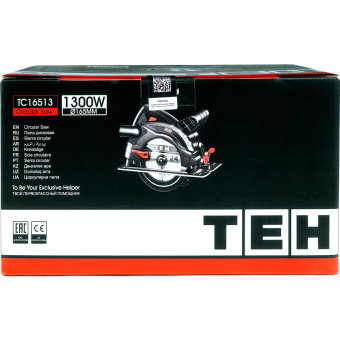 Пила циркулярная TEH TC16513