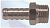 Переходник Ellitech 0704.002704 1/4" (папа) - ёлочка 10мм 177520
