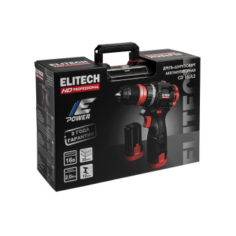 Шуруповерт аккум. м/ф Elitech HD CD 16 UL2