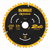 Диск пильный DeWalt 210*30мм 24Т ATB7 для DWE7485 DT20432-QZ