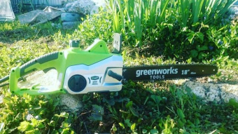 Пила цепная электрическая Greenworks GCS2046 20037