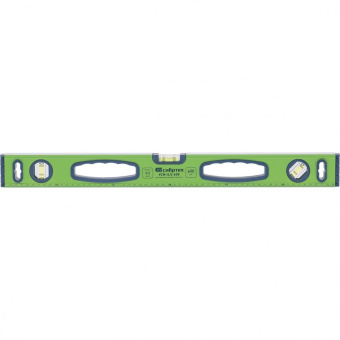 Уровень 400мм алюминиевый УСМ-0,5-400 фрезерованный, 3 глазка, магнитный  Сибртех 34113