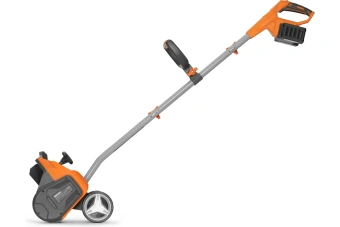 Снегоуборщик-лопата DAEWOO DAST 4242Li SET (21В+21В=42В, ФАРА, КОЛЕСА, 2АКБ*4Ач Li-Ion, ЗУ, 8,8кг) 