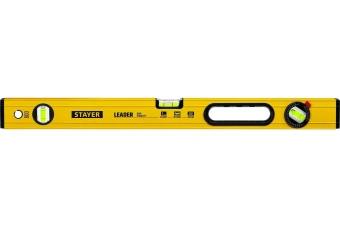 Уровень STAYER LEADER 600мм строительный фрезерованный 3466-060_z01