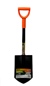 Лопата MAWIPRO MW-4178 штыковая автомобильная сварная цельнометаллическая, серия HARD