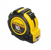 Рулетка STAYER "STANDARD" "Top Tape" обрезиненный корпуc, 10*25мм 34025-10