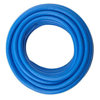 Шланг поливочный армированный 3-слойный синий ПВХ 1/2" 15м Сибртех  67516