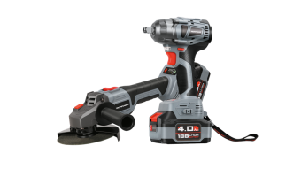 НАБОР 2в1 ProfiPower УШМ E0080 и гайковерт E0081   E0092