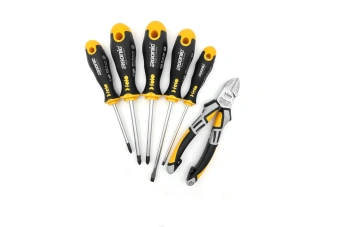 Набор отверток Felo Ergonic SL, PH, PZ с бокорезами 160мм в сумке 40090604