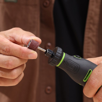 Гравер аккумуляторный Grenworks G24RT с принадлежностями 52шт., без АКБ и ЗУ) 3200807