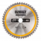 Пильный диск Dewalt CONSTRUCT 250/30 48 АТВ +10*  DT1957-QZ