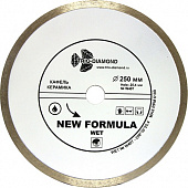 Диск алмазный TRIO DIAMOND 250*10*25,4 Сплошной W407