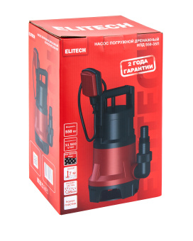 Насос Elitech НПД 550-35П