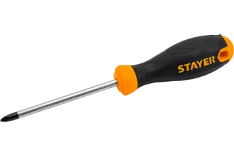 Отвертка STAYER Hercules РН 2*100мм 2хкомп. рукоятка, магн. након. 2510-2-10_z02