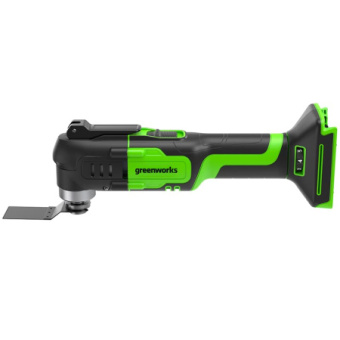 Мультитул аккум. Greenworks G24МТ(QOIS,5000-18000/мин, 3,2*, LED, оснас.13шт, 1АКБ*2Ач,ЗУ 3400307CUA
