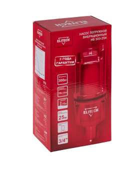 Насос Elitech НВ 300-25Н  205626