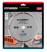 Диск алмазный Hyundai 180*22,2мм сегментный  206104