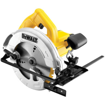 Пила циркулярная DeWalt DWE 560K-QS (1350Вт,5500об\м,диск-ф184х16мм,рез-65мм,3.6кг,кейс) 
