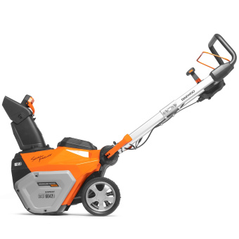 Снегоуборщик аккум.DAST 6042Li DAEWOO(21В+21В = 42В.б/щет,51-28 см,LED Фары,без АКБ 