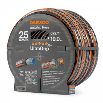 Шланг DAEWOO DWH 5134 UltraGrip  диаметром 3/4" (19мм), длина 25 метров 