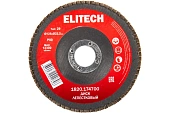 Диск лепестковый Elitech ф125x22.2мм,P80 1820.174700 205582