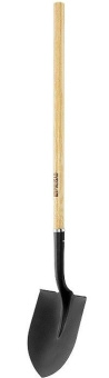 Лопата штыковая PALISAD эргономичный черенок из вяза, общая длина 1500мм 61447
