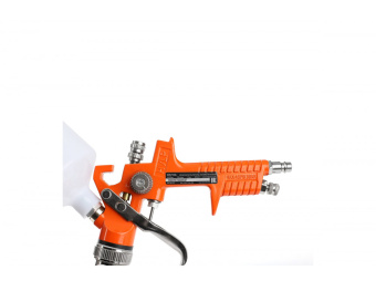 Пневмокраскораспылитель PATRIOT HVLP 1,4A верхний бачок 0,6л, сопло 1,4мм, 130л/мин, быстросъем 1/4"  830901017